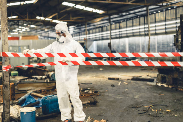 Professional Biohazard technician working in Parkston, SD